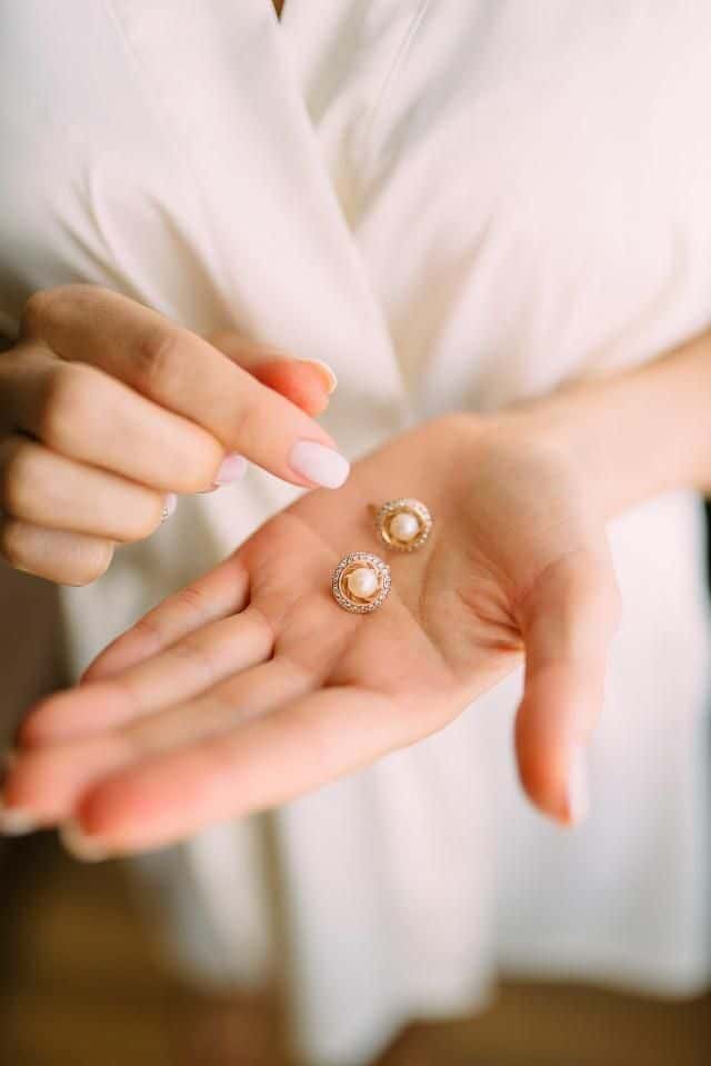 Pendientes para novia y ceremonia por Franco Da Vinci joyas.